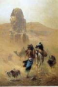 Arab or Arabic people and life. Orientalism oil paintings 14